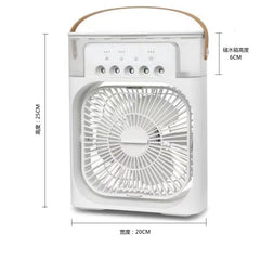 Tragbarer 3-in-1-Luftkühler – Mini-Klimaanlage für Zimmer, Büro & Auto | Schnelle Kühlung + Luftbefeuchter | Versand aus den USA 🇺🇸 | TikTok & Amazon Bestseller!